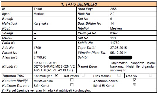 Satılık Konut - Tokat