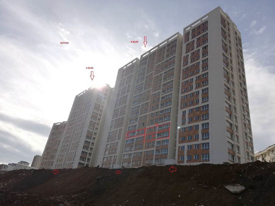 İstanbul Tuzla Satılık Mesken B23.Kat 2+1 Odalı 97m2 Albaraka