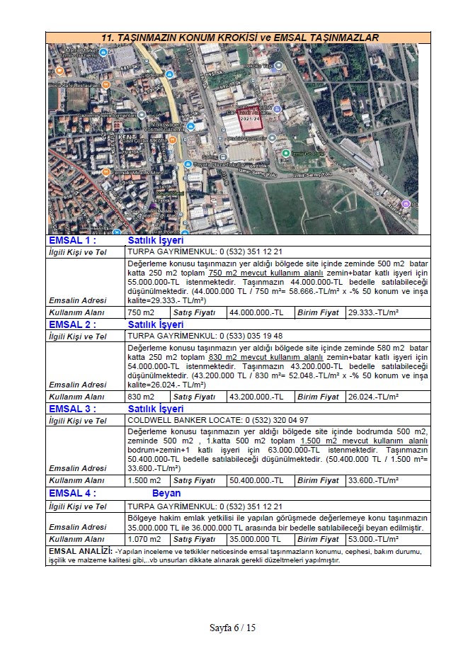 Satılık İşyeri - İzmir Gaziemir ilan görseli 6